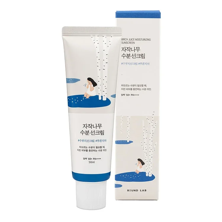 Round Lab Birch Juice Sunscreen SPF50+