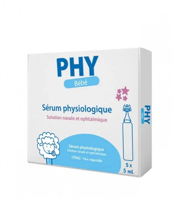 PHY Sérum Physiologique 5 × 5 ml