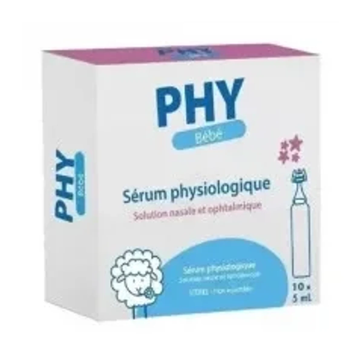 PHY Sérum Physiologique 10 × 5 ml