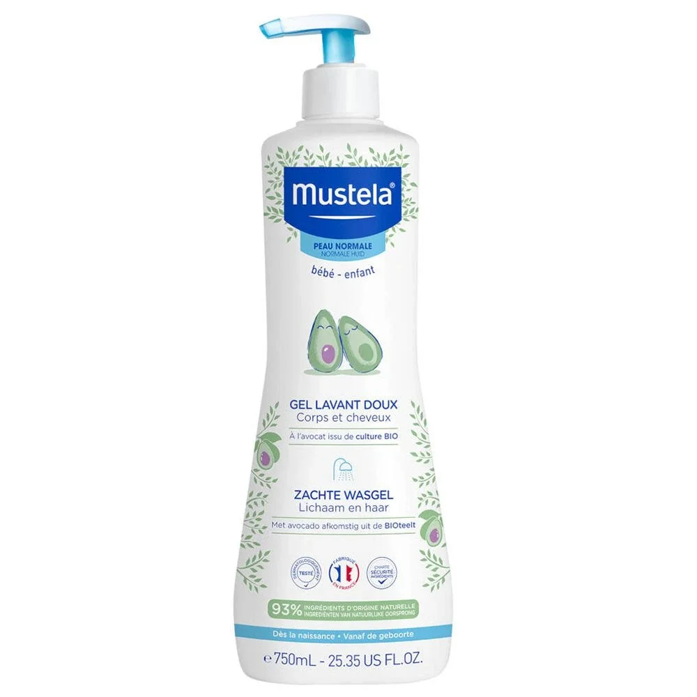 Mustela Gel Lavant Doux 750 ml