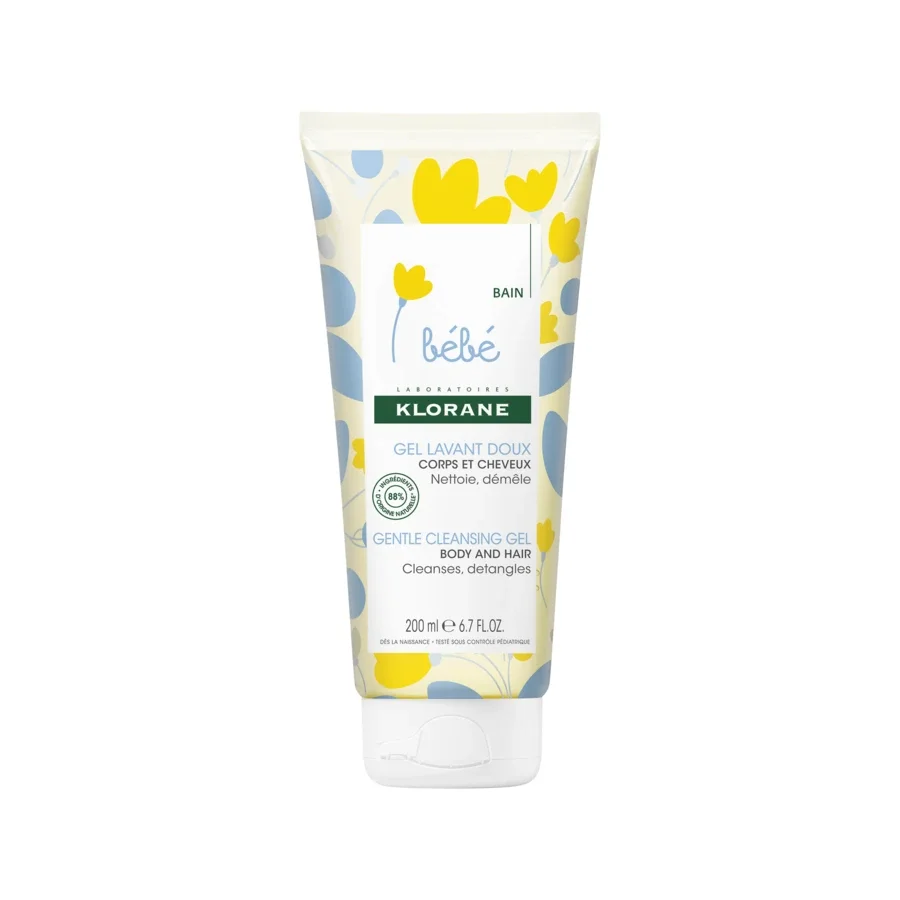 Klorane Bébé Gel Lavant Doux au Calendula 200 ml