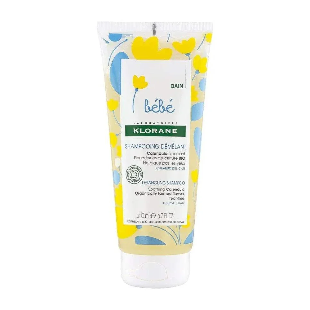 Klorane Bébé Shampoing Démêlant au Calendula 200 ml