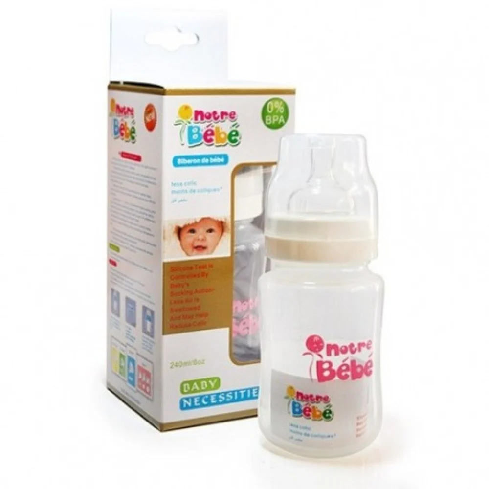 Notre Bébé Biberon simple 240 ml +3 mois