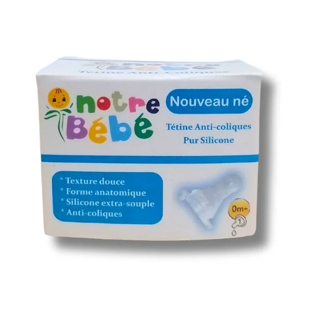 Notre Bébé Tétine anti-colique