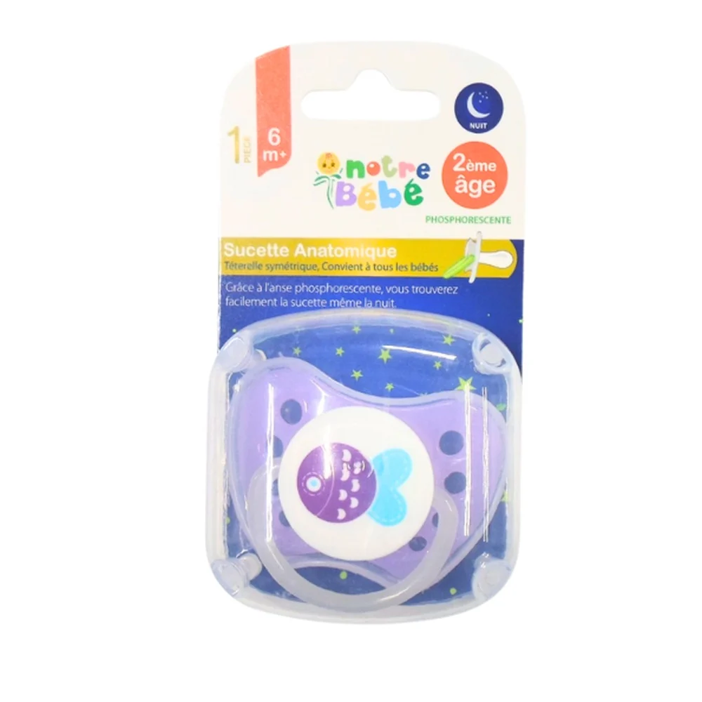 Notre Bébé Sucette anatomique Nuit