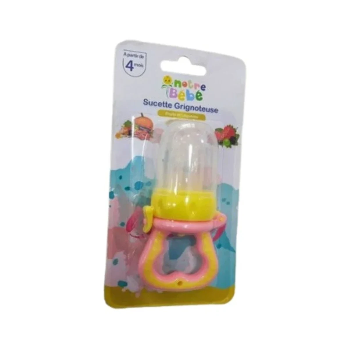 Notre Bébé Sucette grignoteuse fruits & légumes +4 mois