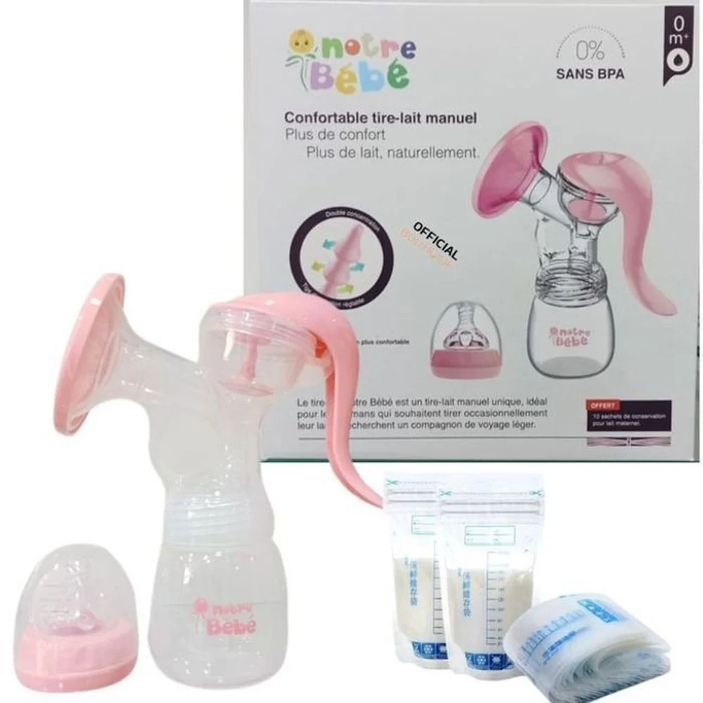 Notre Bébé Tire-lait manuel réglable