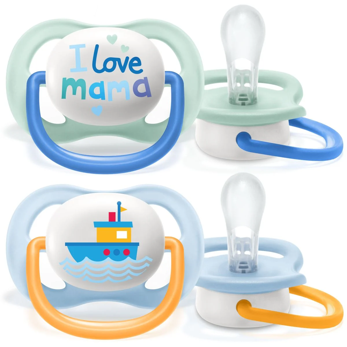 Philips Avent Sucettes Ultra Air lot de 2 0-6m
