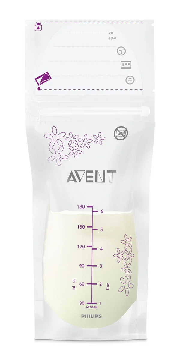 Philips Avent Sachets conservation lait maternel 25 x 180 ml