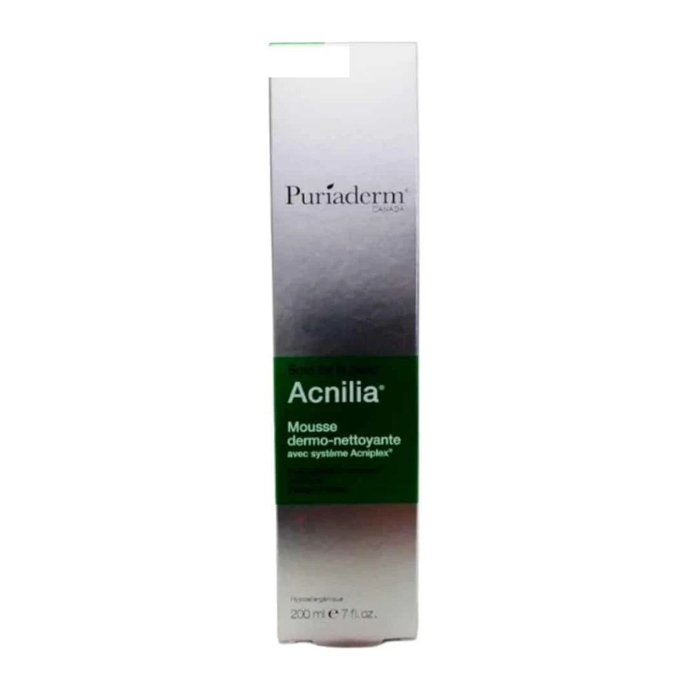 Puriaderm Acnilia Mousse Dermo-Nettoyante 200 ml