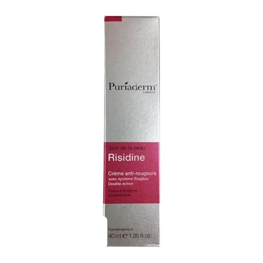 Puriaderm Risidine Crème Anti-Rougeurs 40 ml