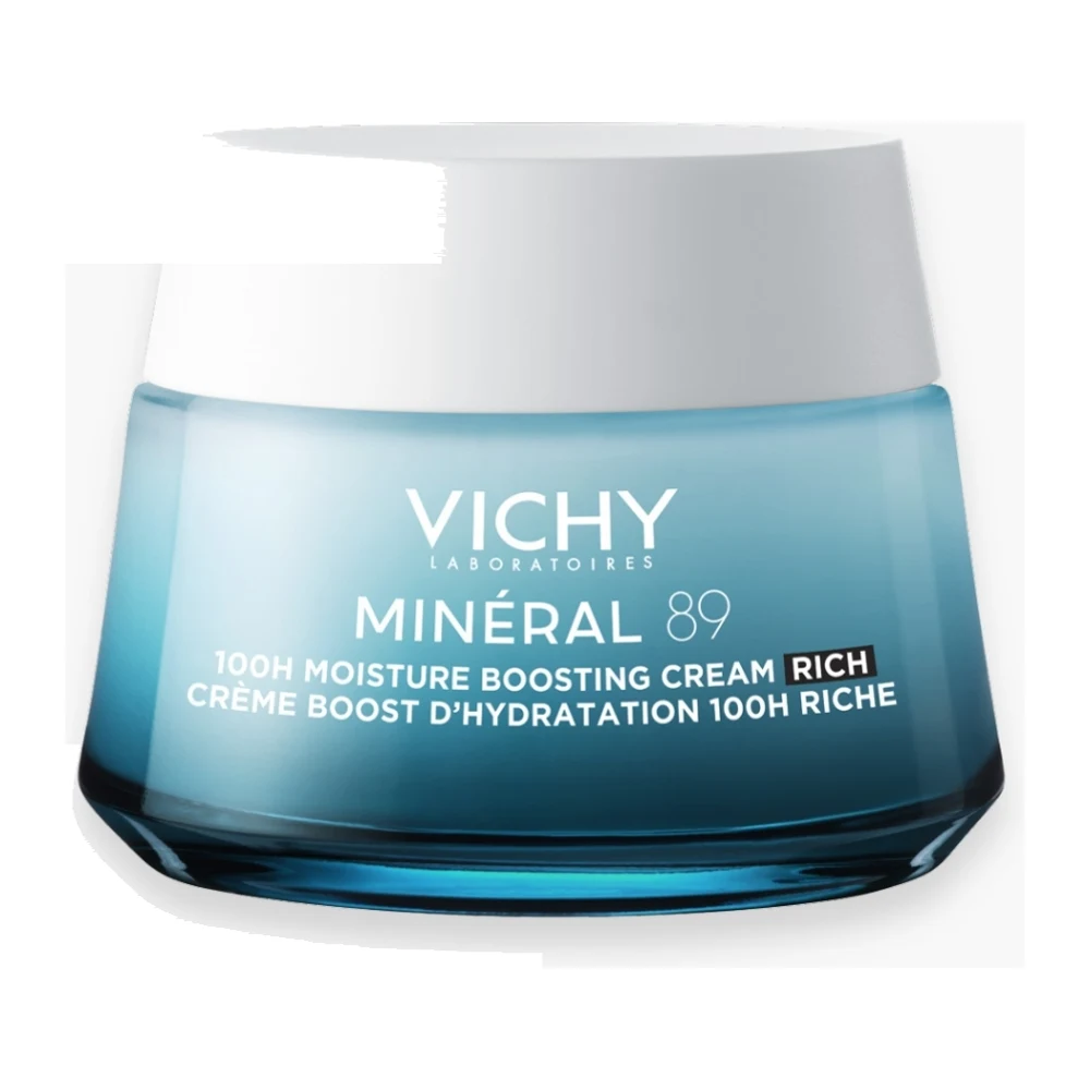 Vichy Mineral 89 Crème Boost d'Hydratation Riche 100h 50 ml