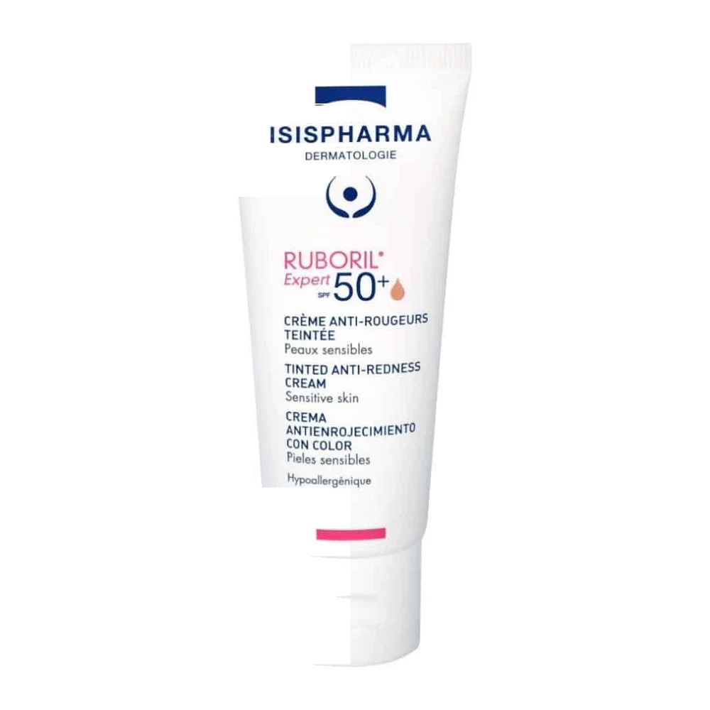 Isispharma Ruboril Expert SPF50+ Crème Anti-Rougeurs Teintée 40 ml