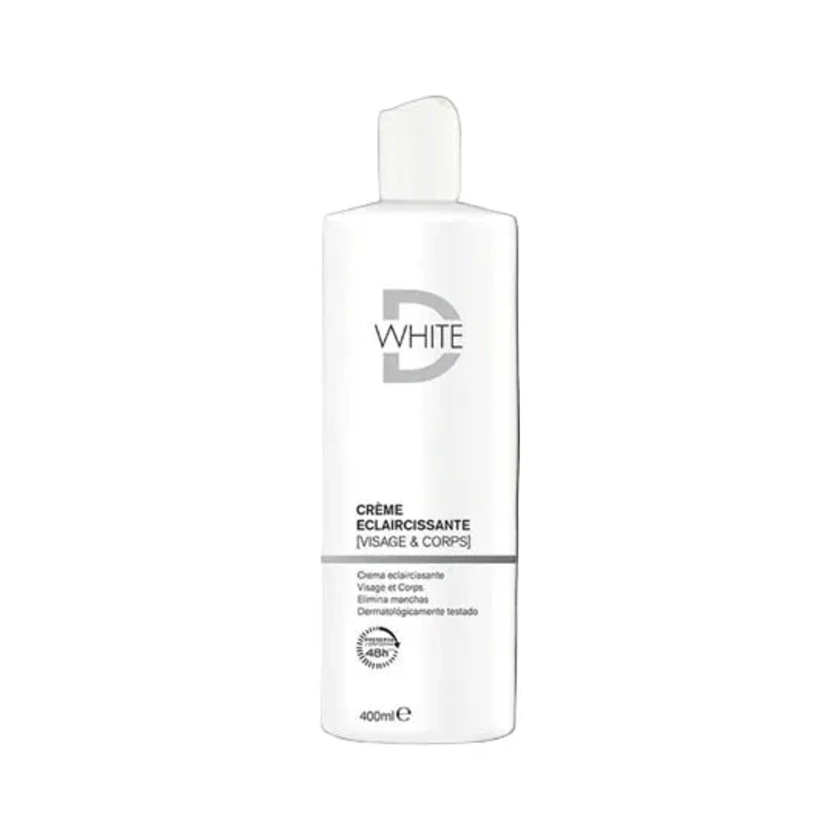 D-White Crème Éclaircissante Visage & Corps 400 Ml