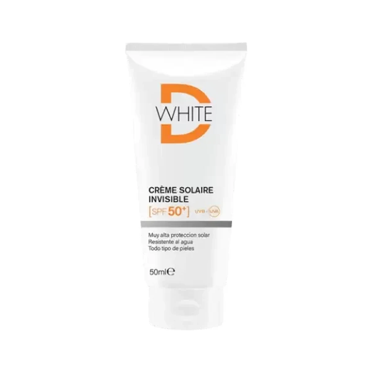 D-White Crème Solaire Invisible SPF50+ 50 ml