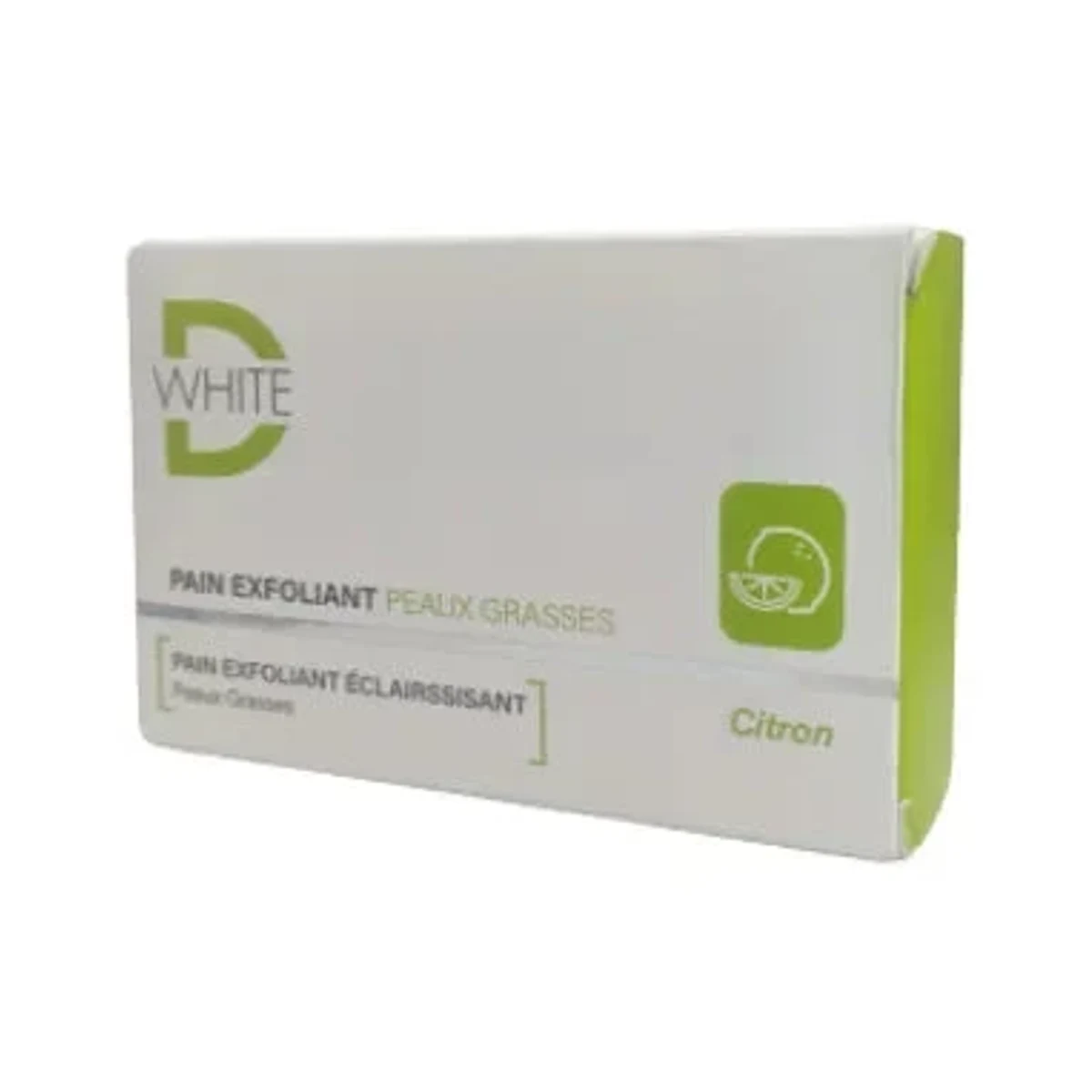 D-White Pain Exfoliant Citron Peaux Grasses 200 g