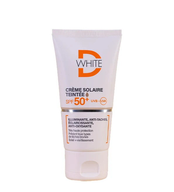 D-White Crème Solaire Teintée Medium SPF50 – 50 ml