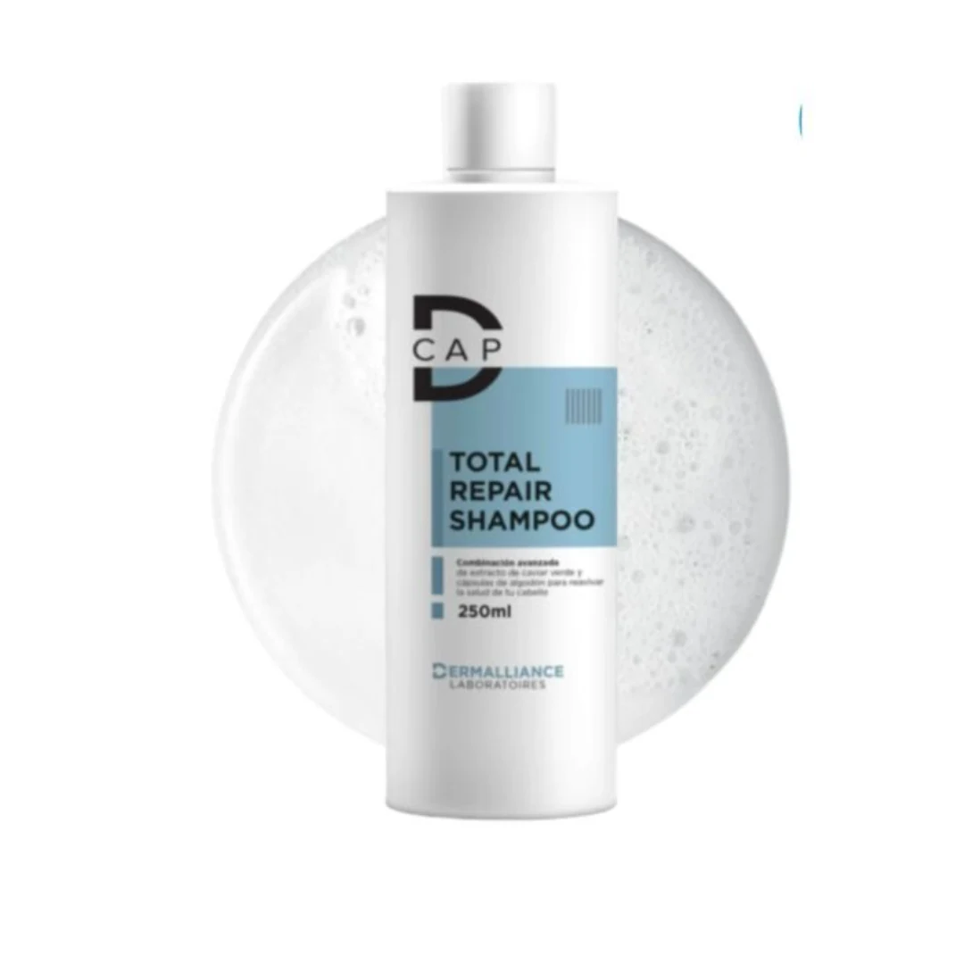 D-Cap Shampooing Reparation Totale Cheveux Abimes 250 Ml