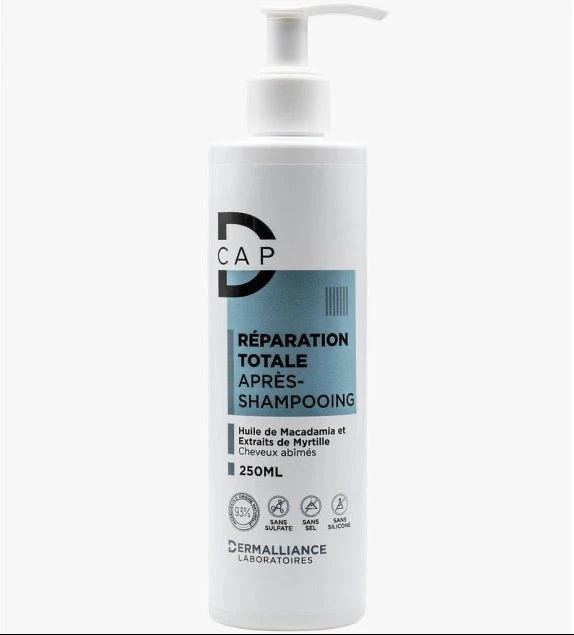 D-Cap Apres Shampooing Reparation Totale Cheveux Abimes 250 Ml