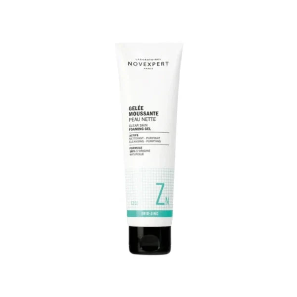 Novexpert Gelee Moussante Peau Nette Trio Zinc
