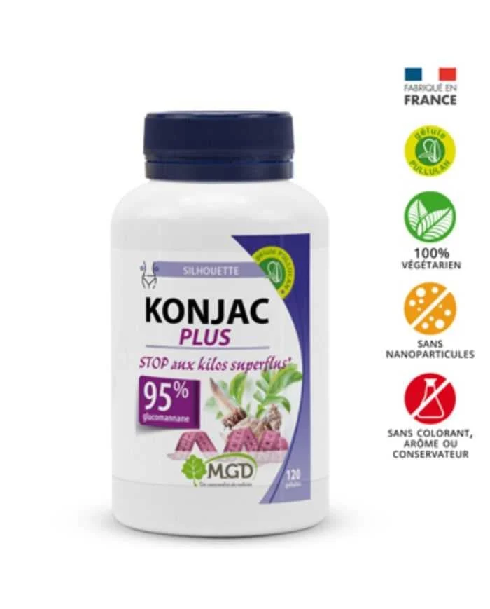 Mgd Konjac Plus 120 Gelules