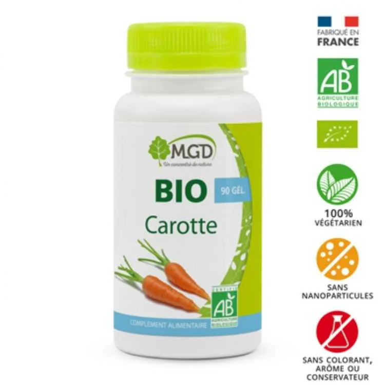 Mgd Bio Carotte 90 Gelules