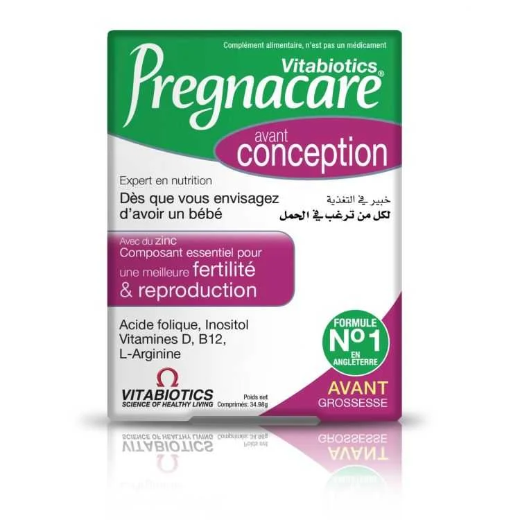 Vitabiotics Pregnacare Conception - 30 Comprimes