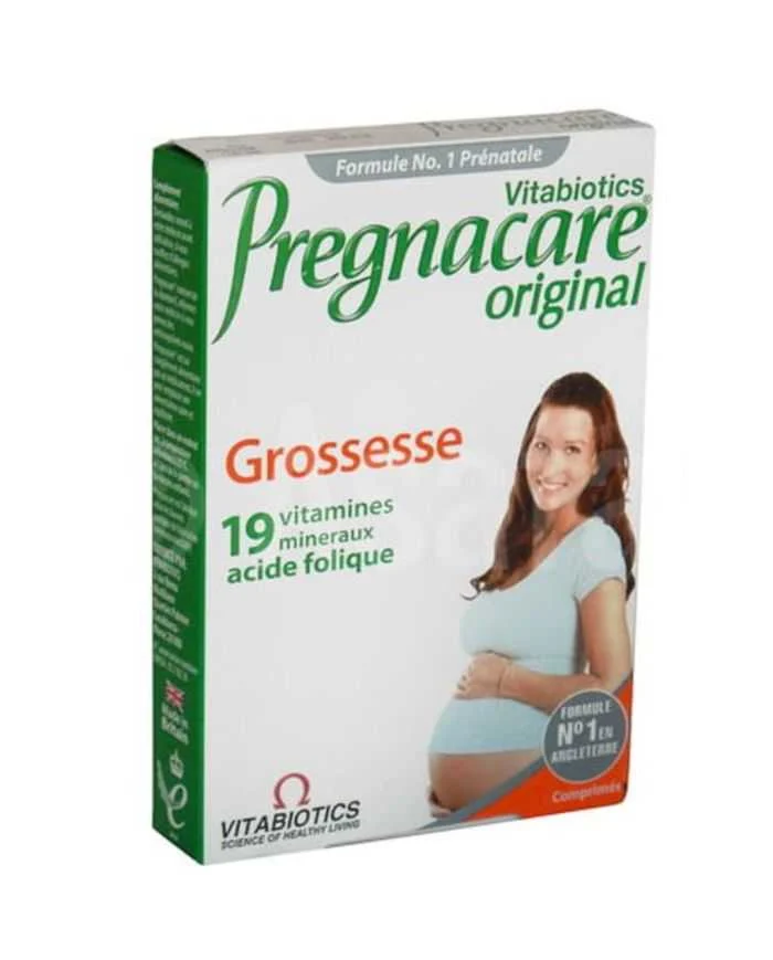 Vitabiotics Pregnacare Original Grossesse 30 Cps