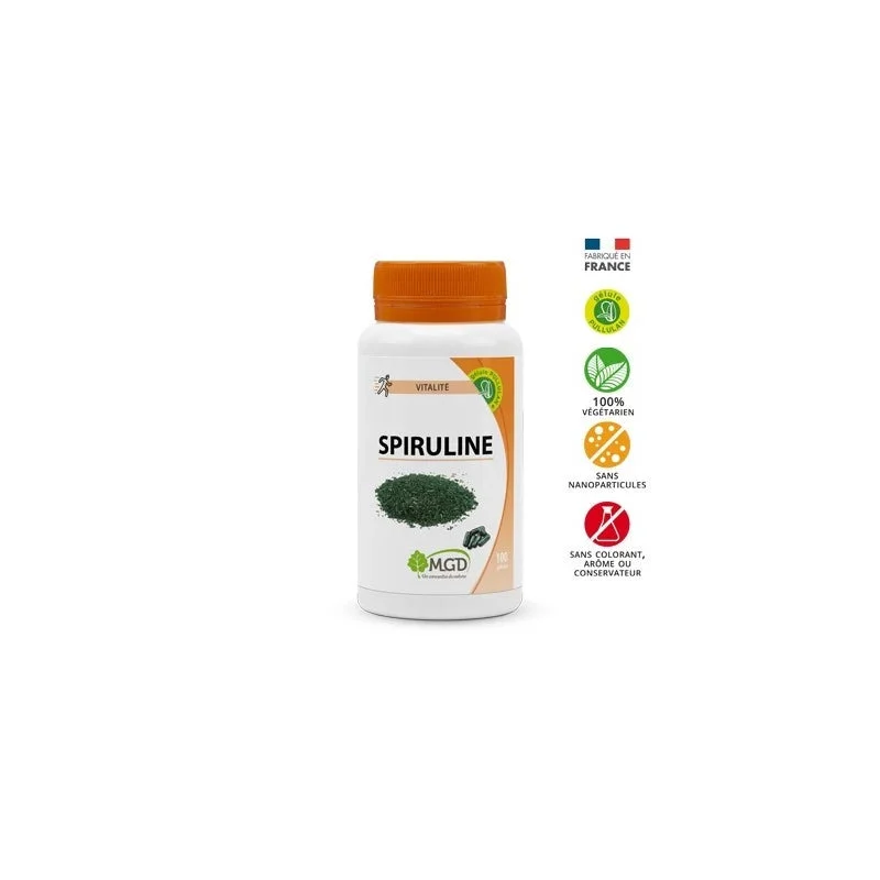 MGD Nature MGD spiruline | 100 gélules