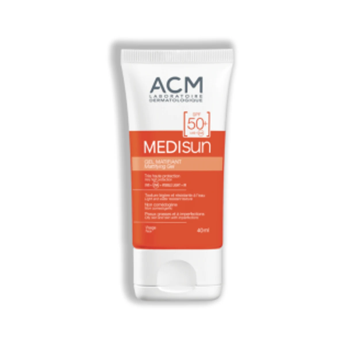 ACM Medisun Gel Matifiant SPF50+ 40 ml
