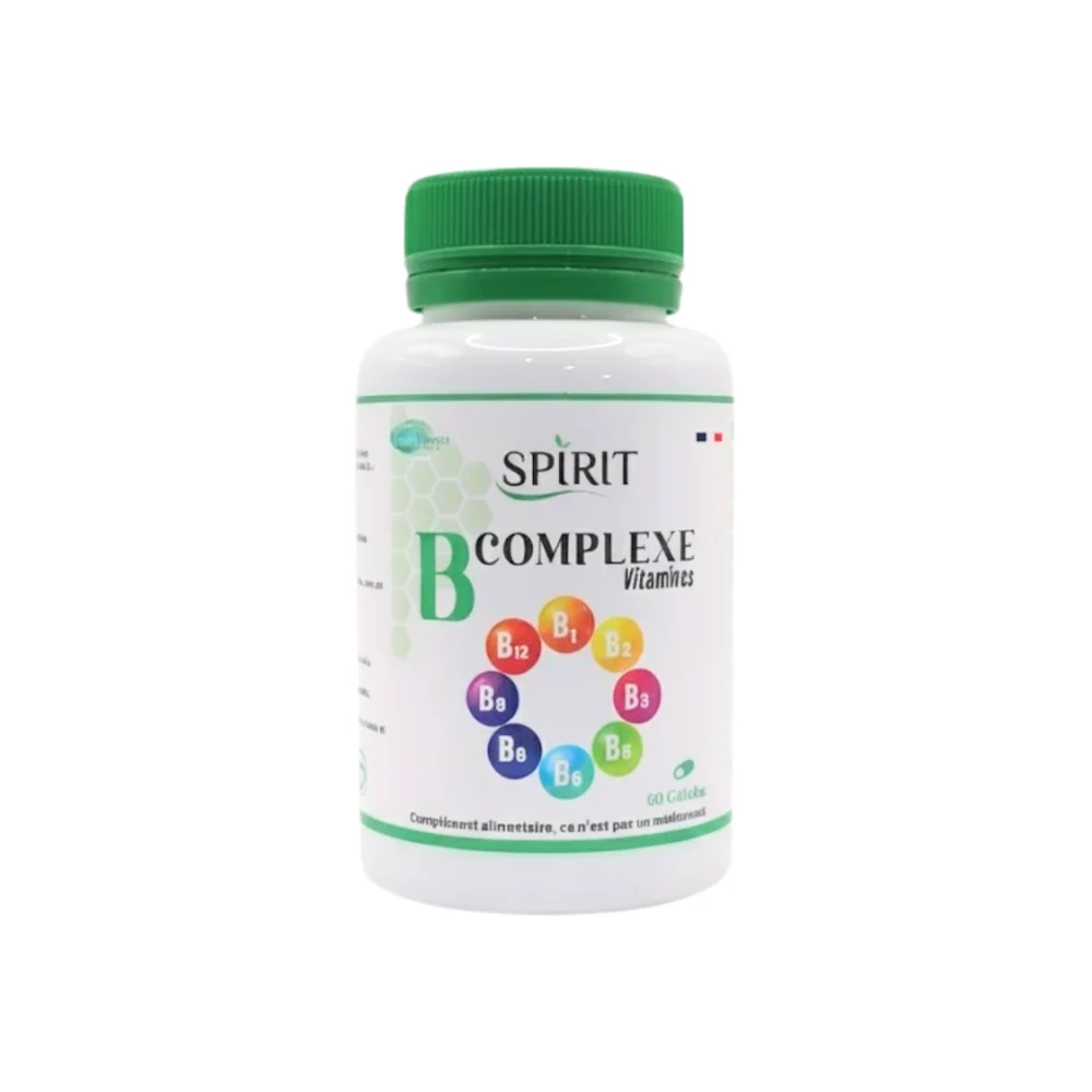 Spirit B Complexe 60 Gélules Vitamines B Énergie Système Nerveux