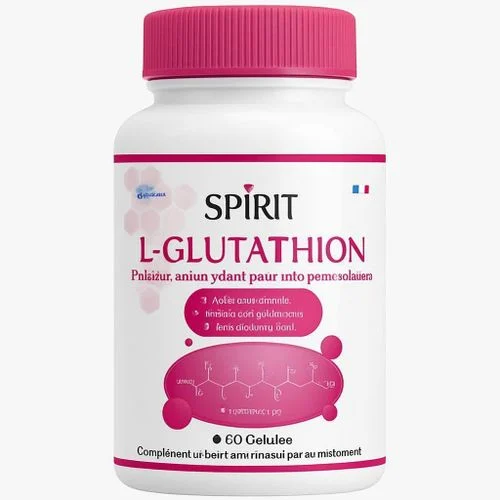 Spirit L-Glutathion 60 Gélules Antioxydant Détox Foie Protection Cellulaire