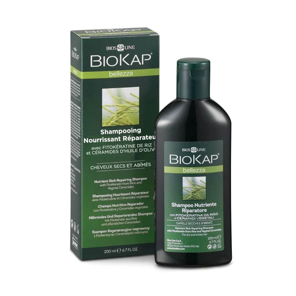 BioKap Shampooing Nourrissant Et Réparateur Cheveux Secs 200ml