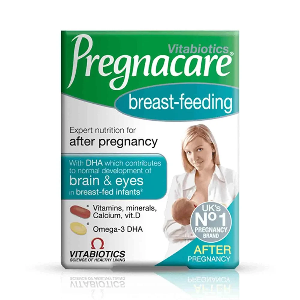 Pregnacare VITABIOTICS Pregnacare Breast-feeding 84 Comprimés Allaitement DHA Calcium Vitamine D