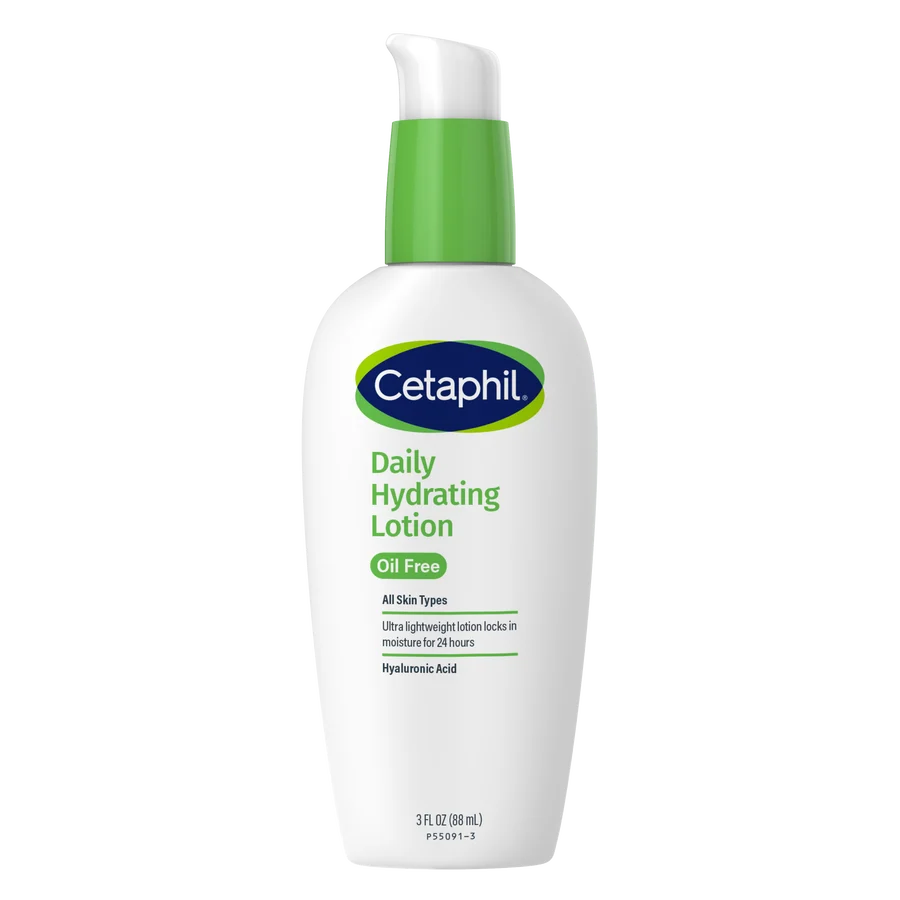Cetaphil Daily Hydrating Lotion Acide Hyaluronique 88ml Hydratation Intense Quotidienne