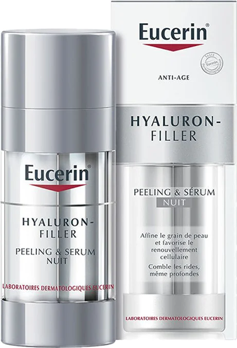 Eucerin Hyaluron-Filler Peeling et Sérum Nuit - 30 ml