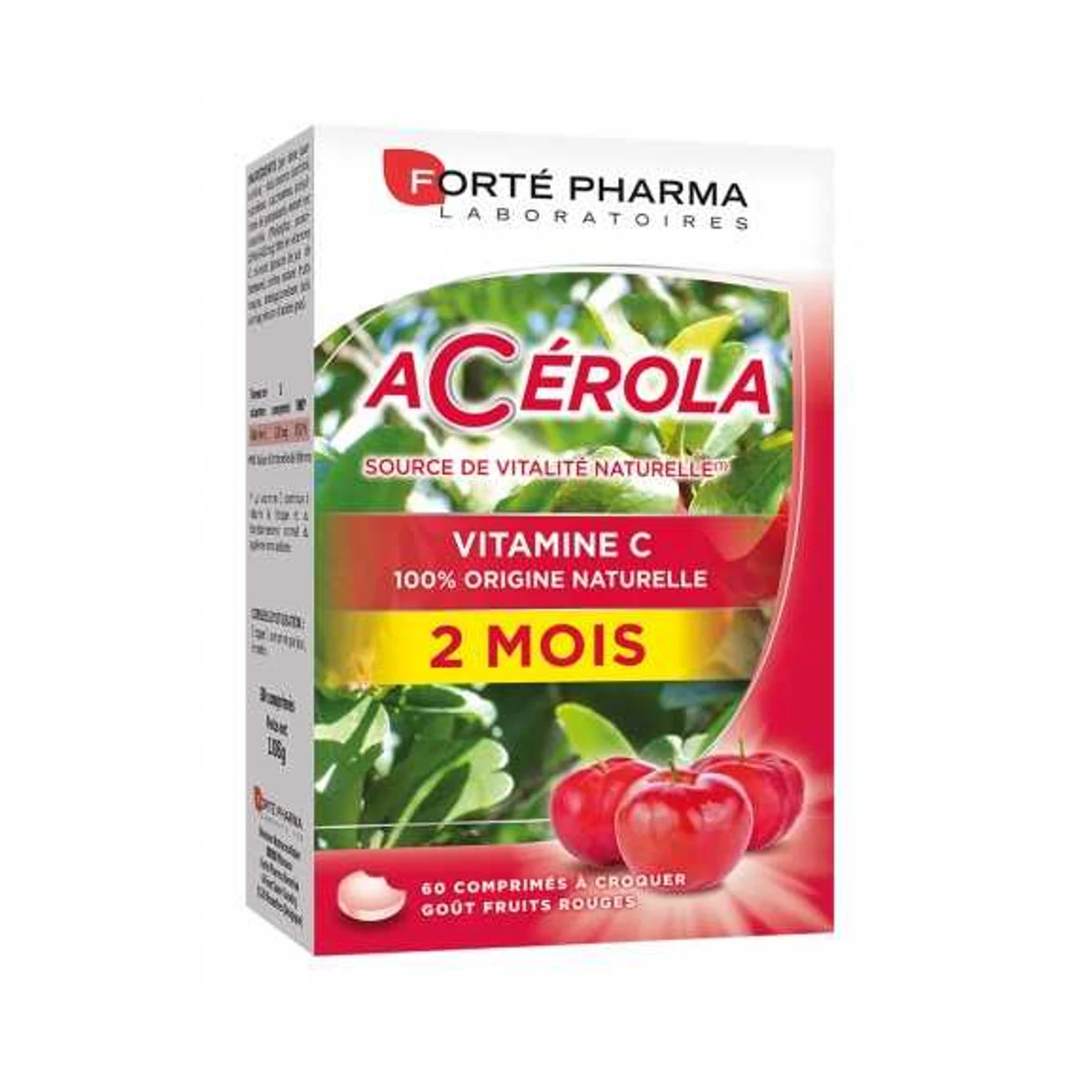 Forté Pharma Acerola 60 Comprimes